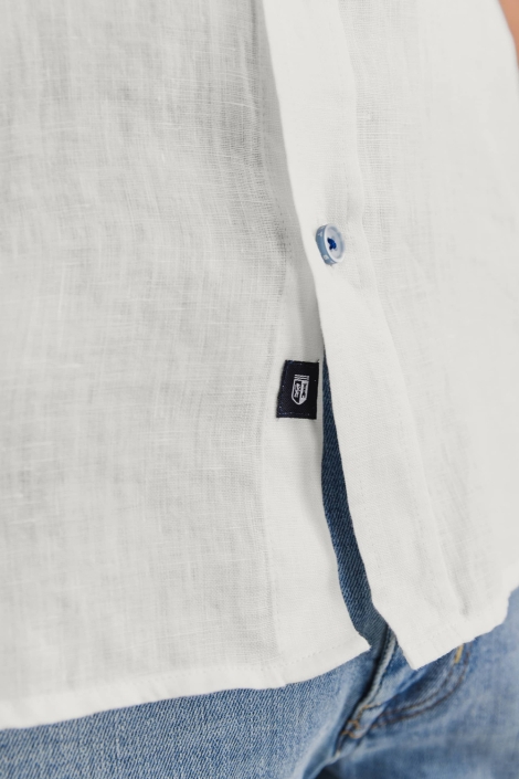 State of Art shirt ss plain linen